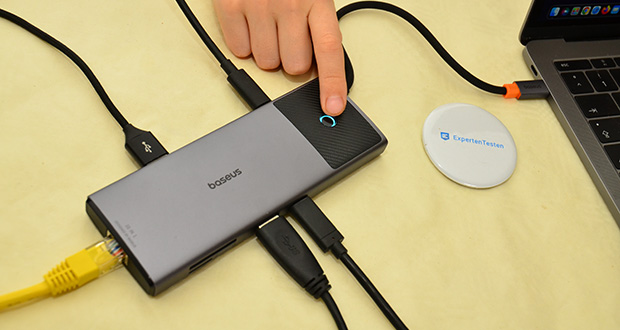 Baseus 10-in-1 USB-C Docking Station im Test - Ein-Klick-Bildschirmsperre