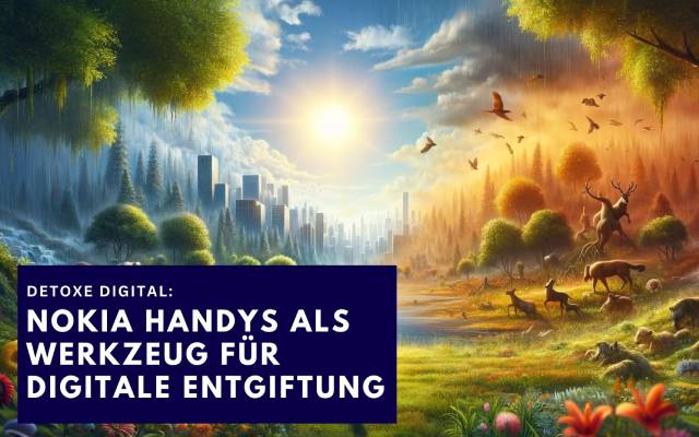 Detoxe digital: Nokia Handys als Werkzeug für digitale Entgiftung