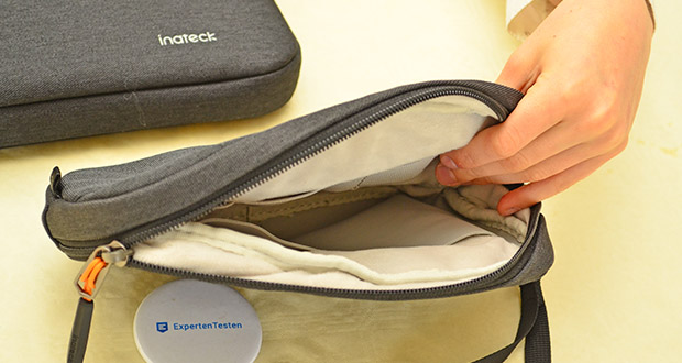Inateck Laptoptasche 13 Zoll LB01011-13S Schwarz im Test - Separate Zubehörtasche inklusive