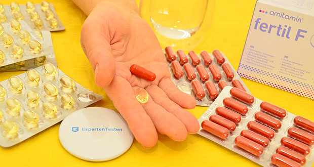 amitamin Fertil F Phase 2 Kapseln für Schwangerschaft und Stillzeit im Test - Optimale Dosierung wichtiger Vitamine und Mineralien