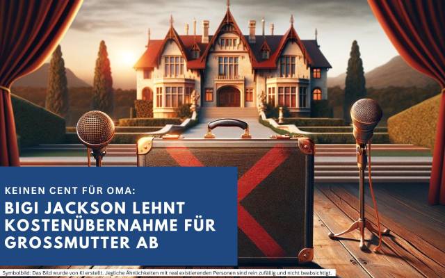 Kein Cent für Oma: Bigi Jackson lehnt Kostenübernahme für Großmutter ab