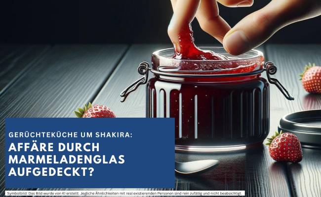 Gerüchteküche um Shakira: Affäre durch Marmeladenglas aufgedeckt?