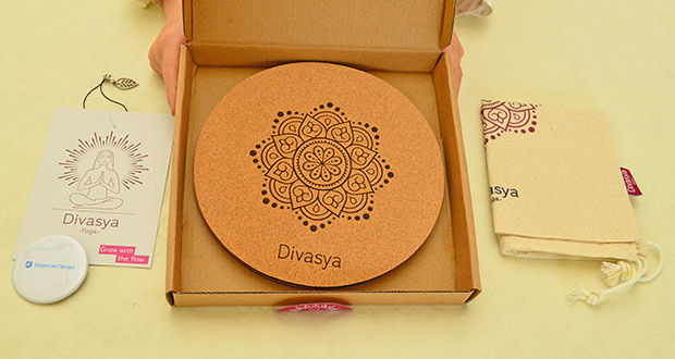 Divasya Kork Yoga Kniepads im Test - Umweltfreundliche Herstellung ohne Klebstoffe
