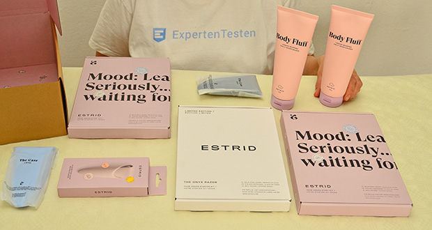 Estrid Nassrasierer-Kit für Frauen im Test - Flexibles Abonnement-Modell