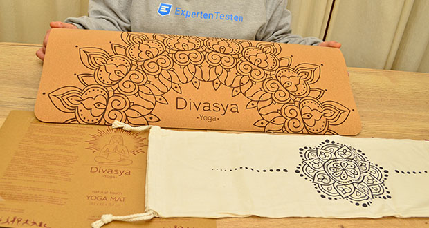 Divasya Yogamatte Kork aus Naturkautschuk im Test - Hergestellt aus 100% nachhaltigen Materialien