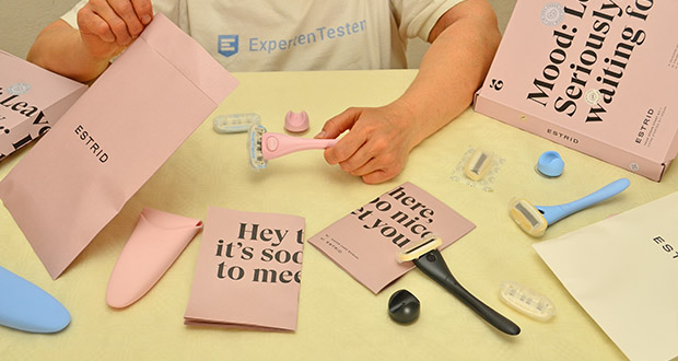 Estrid Nassrasierer-Kit für Frauen im Test - Stilvolle, verspielte Farbkombinationen