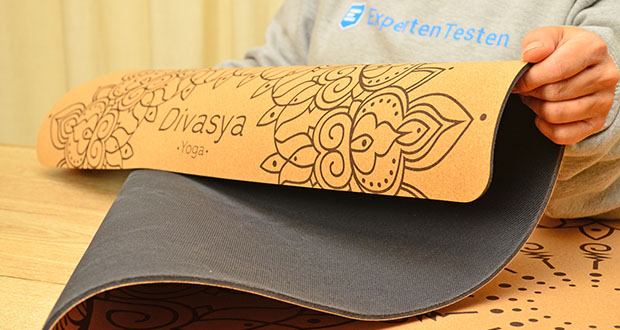 Divasya Yogamatte Kork aus Naturkautschuk im Test - Atmungsaktiver Kork für optimalen Grip