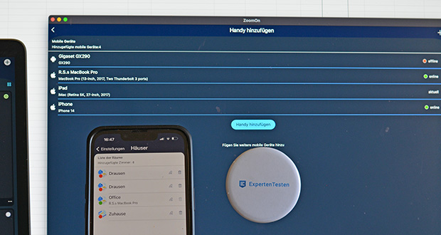 ZoomOn Home Security App im Test - Einfache Installation und Bedienung