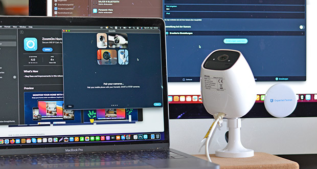 ZoomOn Home Security App im Test - Integration von HomeKit- und IP-Kameras