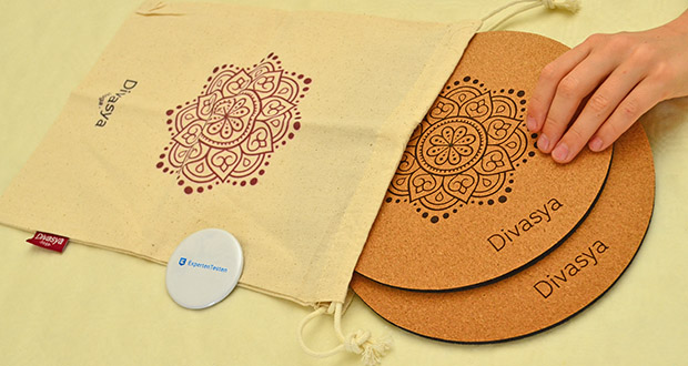 Divasya Kork Yoga Kniepads im Test - Leicht und tragbar; ideal für diverse Yoga-Stile und Fitness-Level