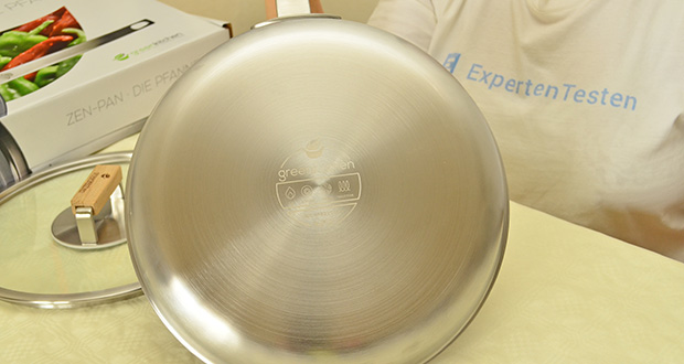 GreenKitchen ZEN-Pan Pfanne 28cm im Test - Für alle Herdarten geeignet