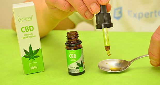 Redfood CBD ÖL 20% Vollspektrum Hanf Öl 10ml im Test - Hohe Reinheit und Qualität der Inhaltsstoffe