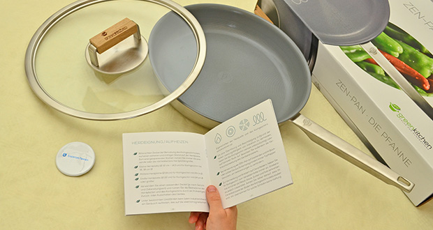 GreenKitchen ZEN-Pan Pfanne 28cm im Test - Innovative 3-Ply Materialkombination
