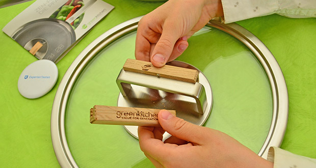 GreenKitchen ZEN-Pan Pfanne 24cm im Test - Patentierter Magnetgriff aus Holz