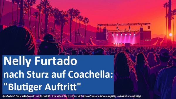 16.04. GER-MSN-ET Nelly Furtado nach Sturz auf Coachella Blutiger Auftritt