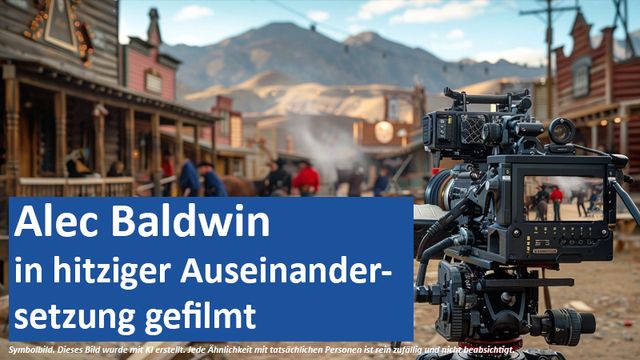 24.04. GER-MSN-ET Alec Baldwin in hitziger Auseinandersetzung gefilmt