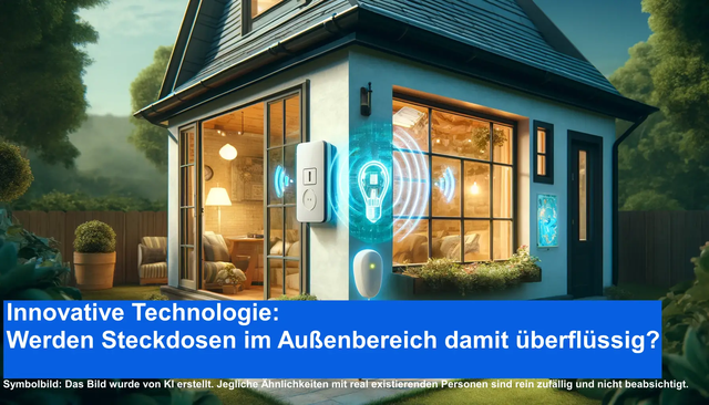 Innovative Technologie Werden Steckdosen im Außenbereich damit überflüssig