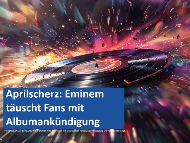 Aprilscherz Eminem täuscht Fans mit Albumankündigung
