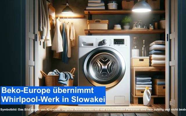 Beko-Europe übernimmt Whirlpool-Werk in Slowakei