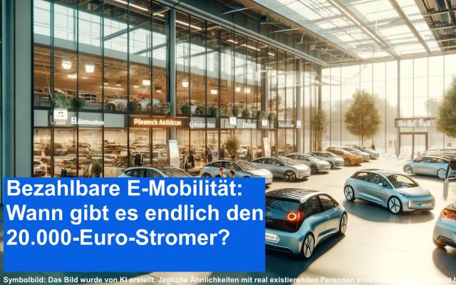 E-Mobilität: Wann gibt es endlich den 20.000-Euro-Stromer?