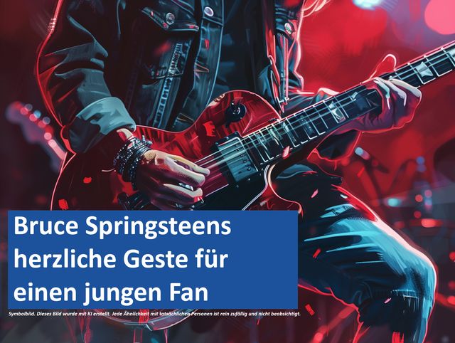 Bruce Springsteens herzliche Geste für einen jungen Fan