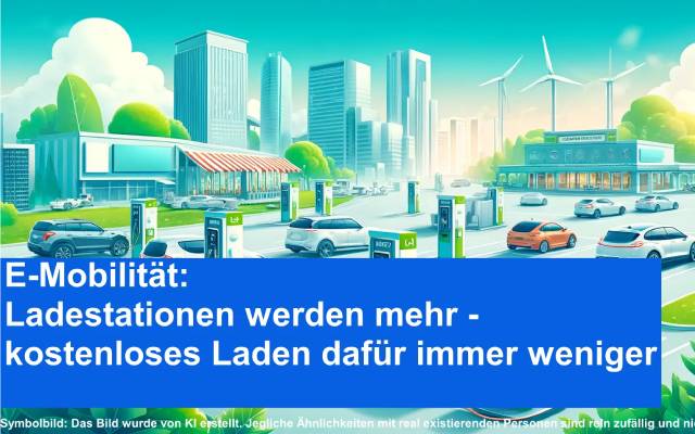 E-Mobilität: Ladestationen werden mehr - kostenloses Laden dafür immer weniger