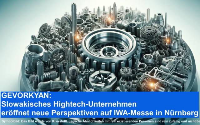 GEVORKYAN: Slowakisches Hightech-Unternehmen eröffnet neue Perspektiven auf IWA-Messe in Nürnberg