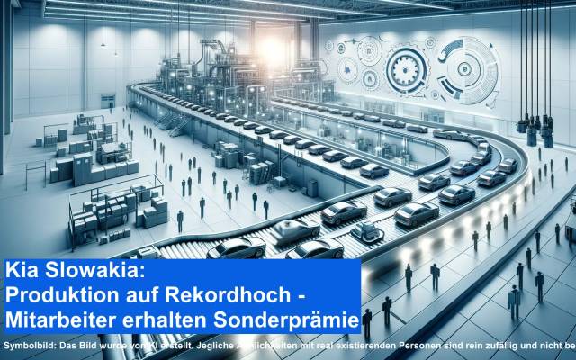 Kia Slowakia: Produktion auf Rekordhoch - Mitarbeiter erhalten Sonderprämie