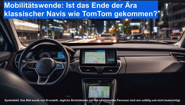 Mobilitätswende Ist das Ende der Ära klassischer Navis wie TomTom gekommen