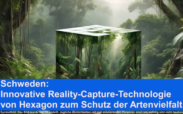 Schweden Innovative Reality-Capture-Technologie von Hexagon zum Schutz der Artenvielfalt