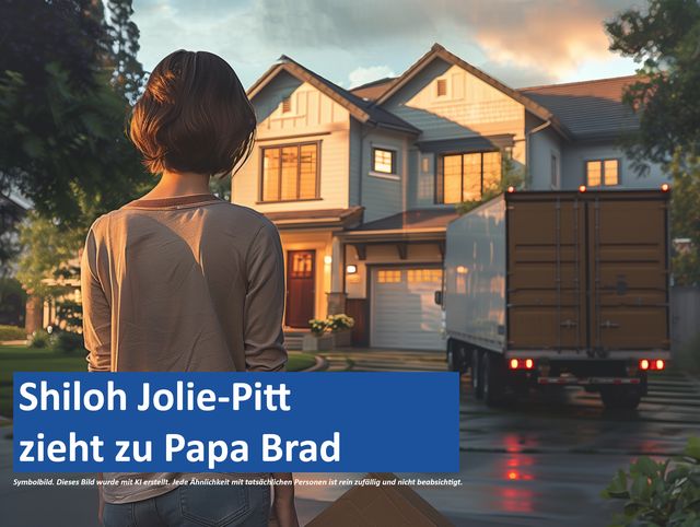 Shiloh Jolie-Pitt zieht zu Papa Brad