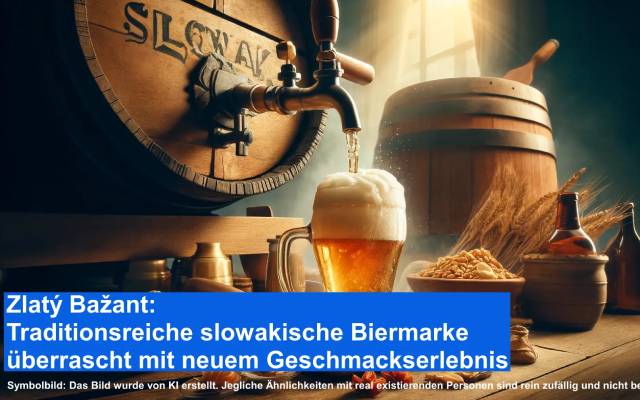 Zlatý Bažant: Traditionsreiche slowakische Biermarke überrascht mit neuem Geschmackserlebnis