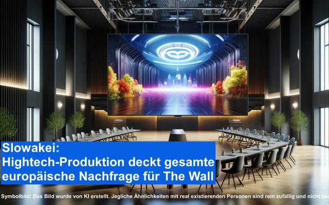 Slowakei: Hightech-Produktion deckt gesamte europäische Nachfrage für The Wall