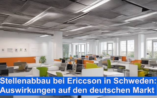 Stellenabbau bei Ericcson in Schweden Auswirkungen auf den deutschen Markt