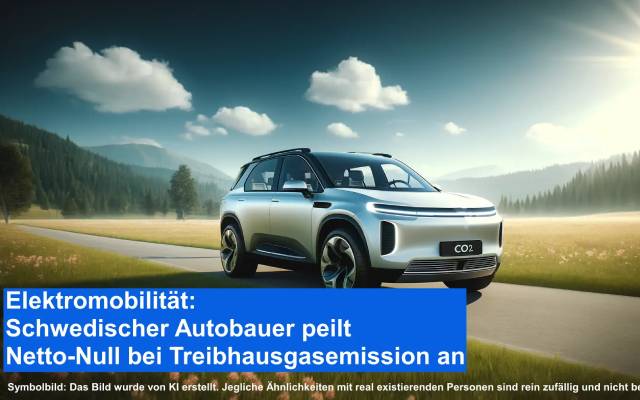 Elektromobilität: Schwedischer Autobauer peilt Netto-Null bei Treibhausgasemission an