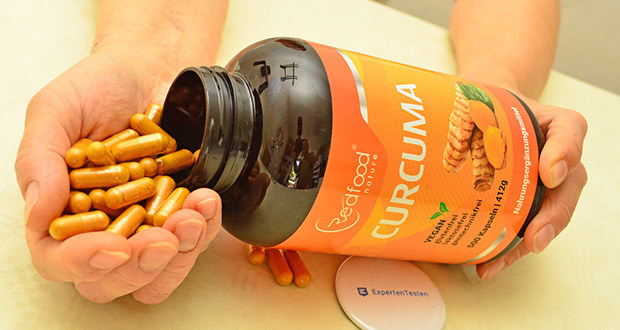 Redfood Bio Kurkuma Kapseln im Test - 700mg Bio Kurkuma pro Tagesdosis