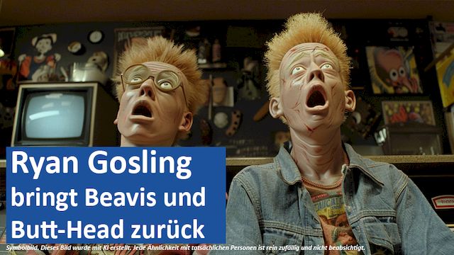 04.05.GER-MSN-ET Ryan Gosling bringt Beavis und Butt-Head zurück