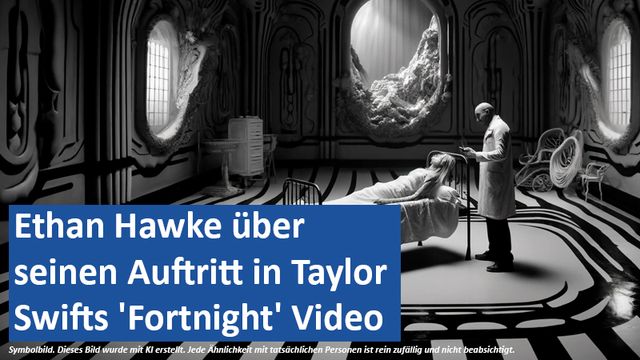 16.05 GER-MSN-ET Ethan Hawke über seinen Auftritt in Taylor Swifts 'Fortnight' Video