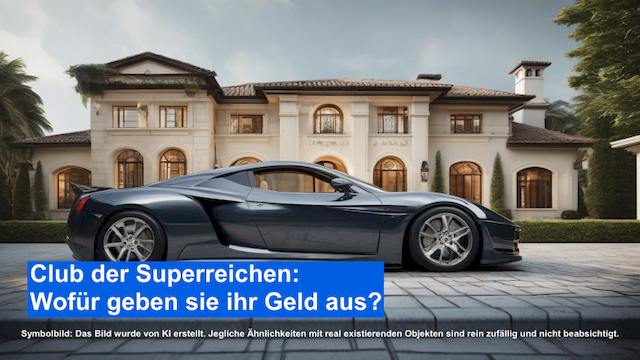 Club der Superreichen Wofür geben sie ihr Geld aus