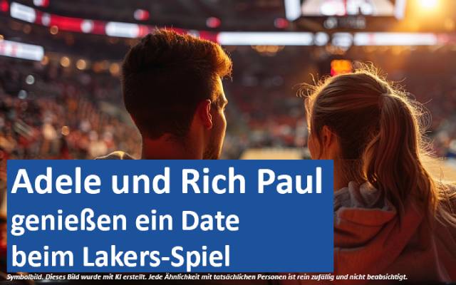 Adele und Rich Paul genießen ein Date beim Lakers-Spiel