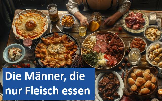 Die Männer, die nur Fleisch essen