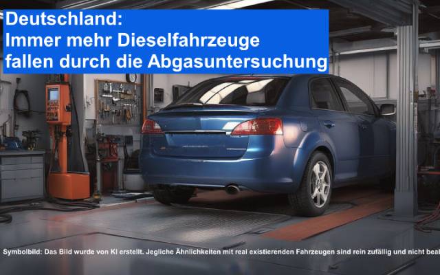 Deutschland: Immer mehr Dieselfahrzeuge fallen durch die Abgasuntersuchung