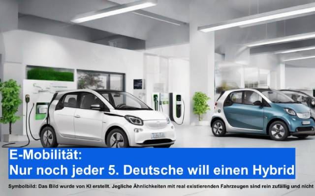E-Mobilität Nur noch jeder 5. Deutsche will einen Hybrid