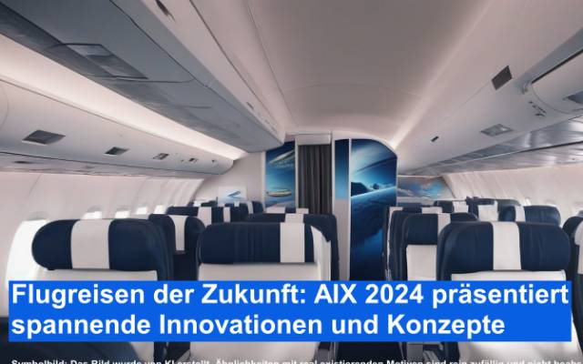 Flugreisen der Zukunft - AIX 2024 präsentiert spannende Innovationen und Konzepte