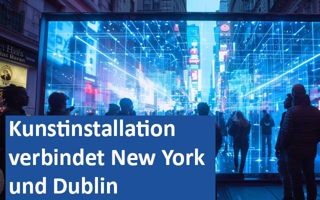 Kunstinstallation verbindet New York