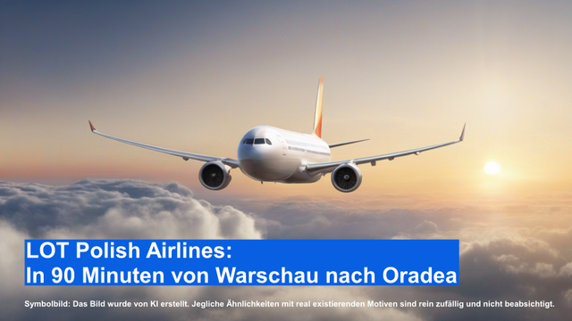 LOT Polish Airlines_ In 90 Minuten von Warschau nach Oradea