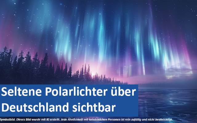 Seltene Polarlichter über Deutschland sichtbar