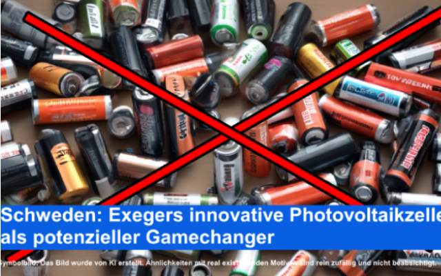 Schweden - Exegers innovative Photovoltaikzellen als potenzieller Gamechanger