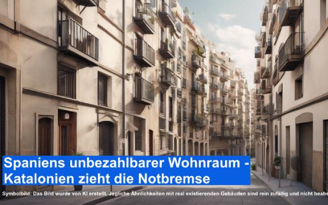 Spaniens unbezahlbarer Wohnraum - Katalonien zieht die Notbremse