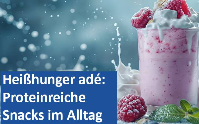 Heißhunger adé Proteinreiche Snacks im Alltag 